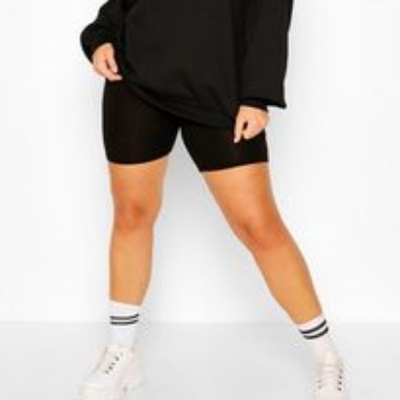 danskin bike shorts plus size